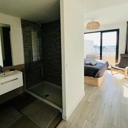Penthouse Moderne Vue Ideal Pour Sejour En Famille Olas Lägenhet *