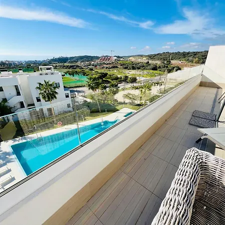 Penthouse Moderne Vue Ideal Pour Sejour En Famille Olas Lägenhet Estepona